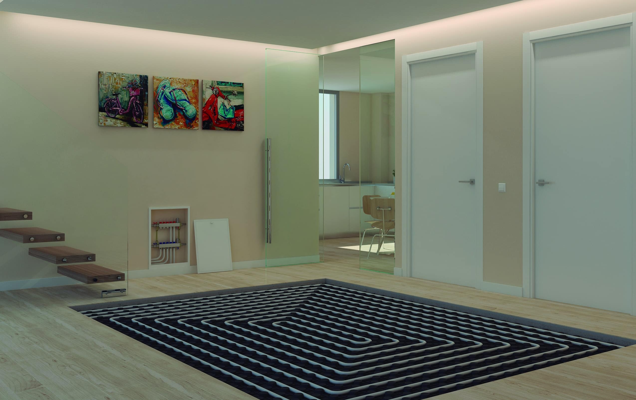 Funcionamiento de sistemas de aerotermia en Granada