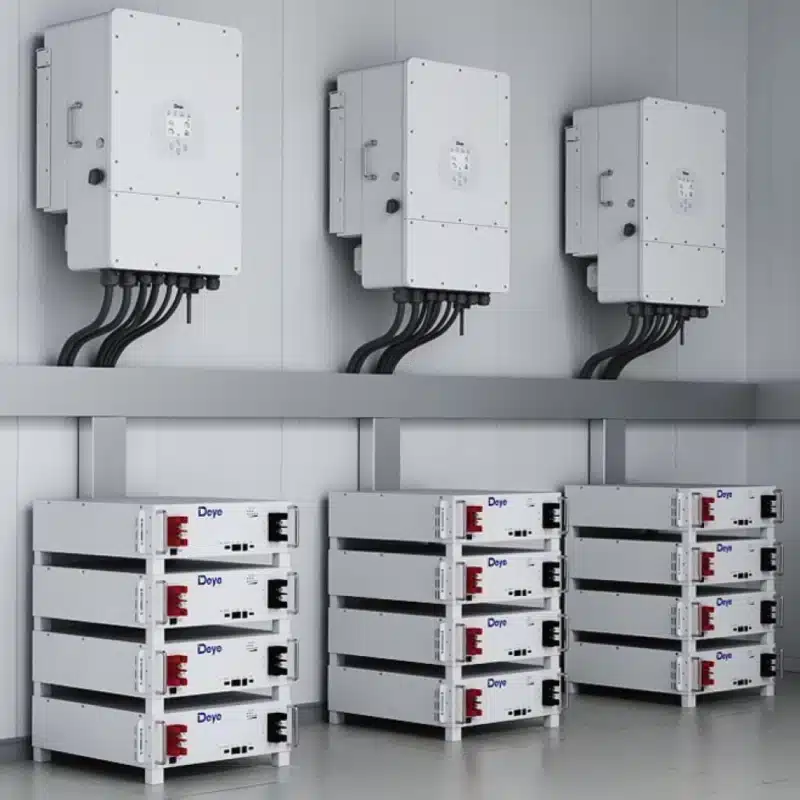Baterías solares para almacenamiento