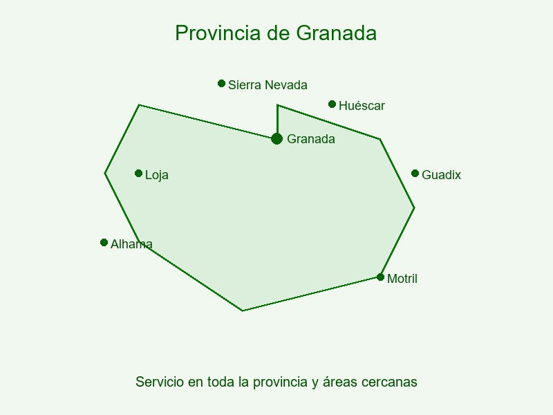 Mapa de Granada