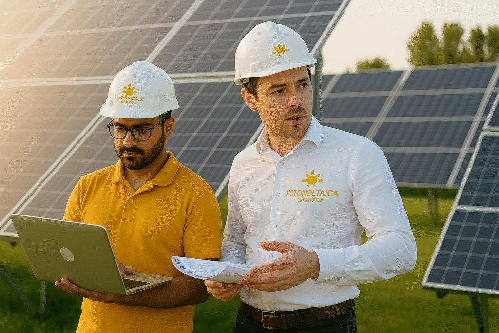 Equipo de Fotovoltaica Granada
